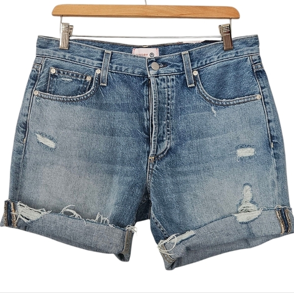 Sundry Button Fly Jean Shorts, Size 29 - Picture 1 of 8